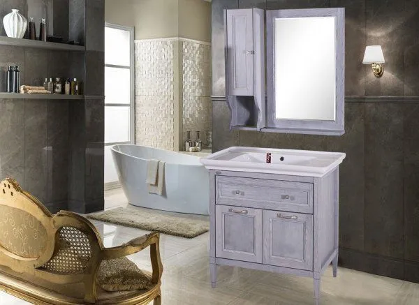 Зеркало ASB-Woodline Гранда 60 Grigio (11483/2)