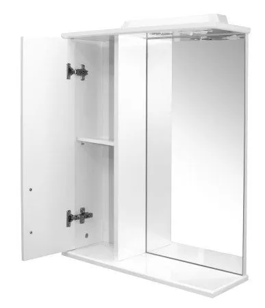 Зеркало-шкаф навесной с подсветкой MIXLINE Вилена-55 левый (534978)