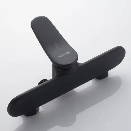 Смеситель для душевой кабины однорычажный  Shevanik S4716H, Черный