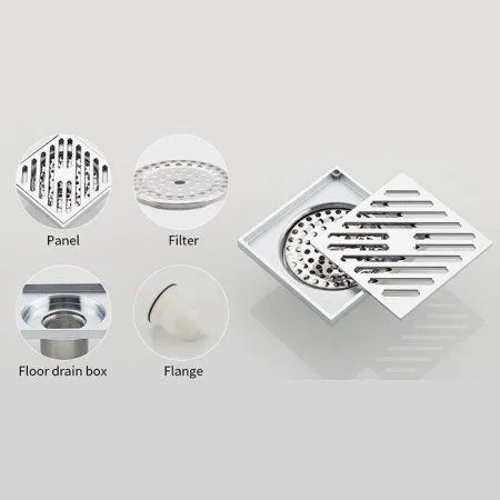 Душевой трап Gappo G81050 с решеткой