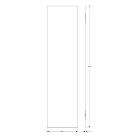 Зеркало Evoform Standard BY 0254 40x160