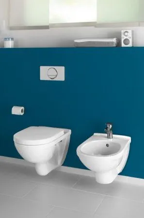 Биде подвесное Villeroy & Boch O.Novo 546000R1 альпийский белый CeramicPlus