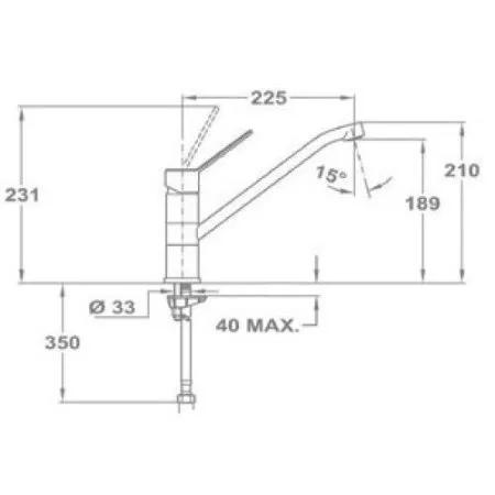 Смеситель Teka MT Plus 469934500 хром