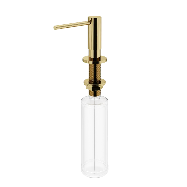 Дозатор для кухонной мойки Sancos, объем 500 мл, цвет полированное золото,  SC40100ZG
