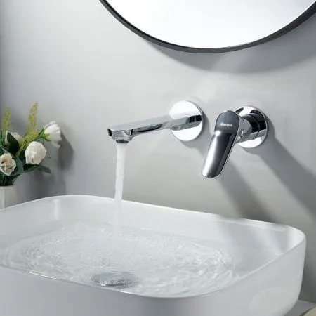 Смеситель для раковины Shevanik S4LT34ON1, Хром