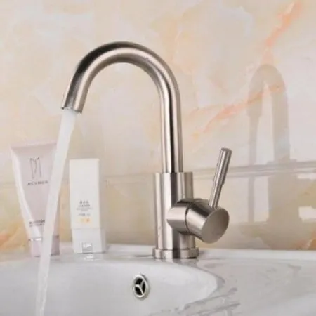 Смеситель Ledeme L1098-3 нержавеющая сталь