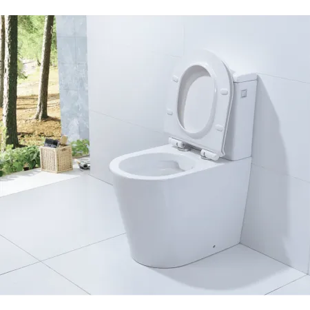 Унитаз компакт Orans WM9908 P-trap / Geberit/ Rimless / floor fixing kit (610x368x800)