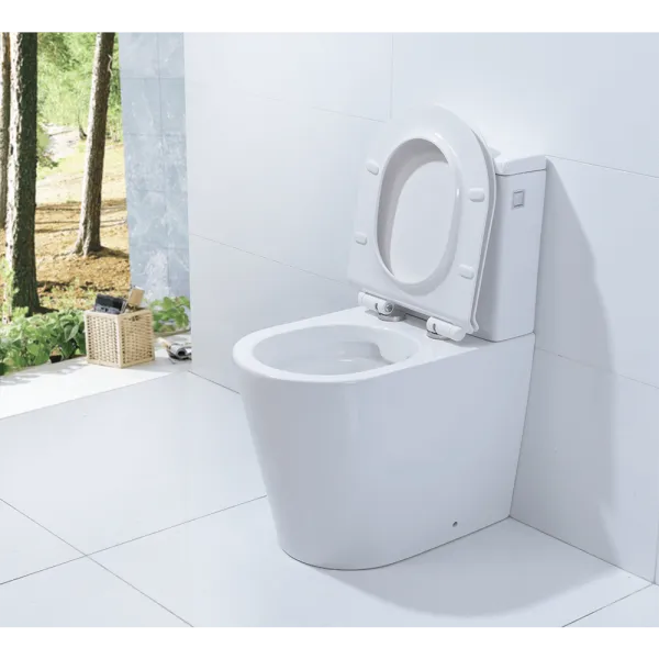 Унитаз компакт Orans WM9908 P-trap / Geberit/ Rimless / floor fixing kit (610x368x800) - купить в Москве по низкой цене в интернет-магазине с доставкой по всей России | HITsant Унитаз компакт Orans WM9908 P-trap / Geberit/ Rimless / floor fixing kit (610x368x800)