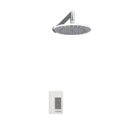 Встраиваемая душевая система WasserKRAFT A12667WHITE белый, хром