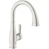 Смеситель Grohe Parkfield 330215DC1 нержавеющая сталь