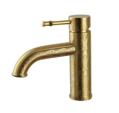 Cмеситель Kaiser Milos 51011-1An для раковины, бронза