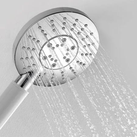 Душевая система WasserKRAFT A039 белый, хром