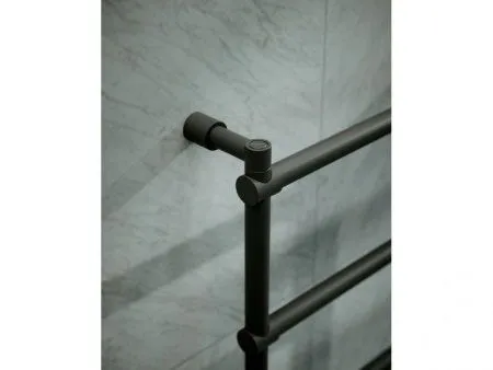 Полотенцесушитель электрический Margaroli Sole 542-4 черный матовый