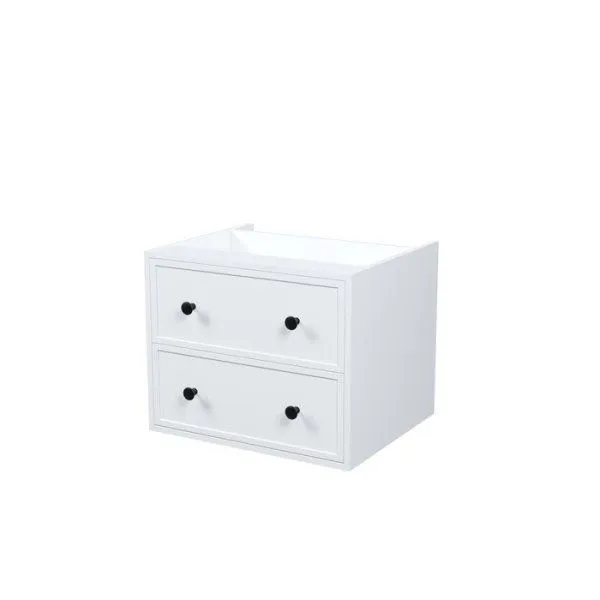 Тумба подвесная, под столешницу, 60 см, белый матовый, Torr, IDDIS, TOR60WBi95