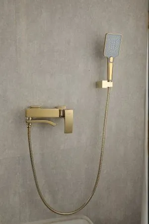 Смеситель для ванны Gappo G3207-3, однорычажный, золото