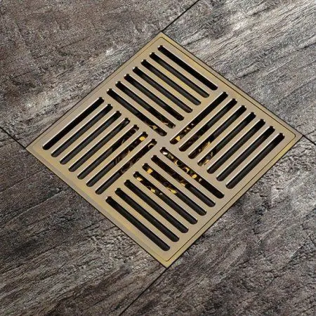 Душевой трап Gappo G81501-4 с решеткой