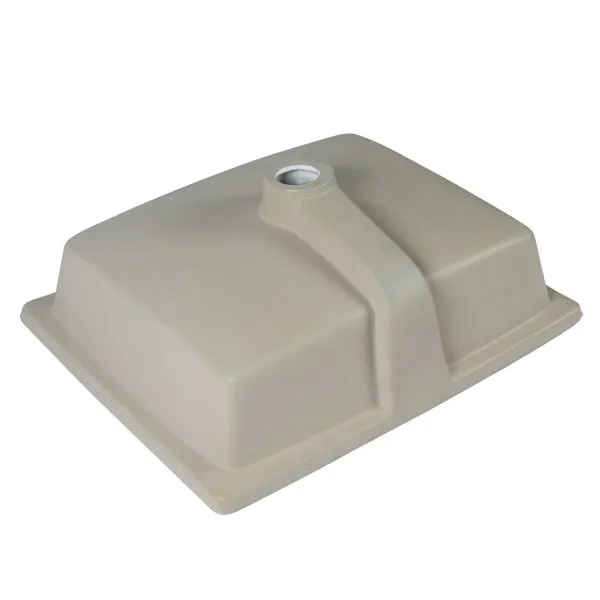 Раковина встраиваемая под столешницу 50,5*40*18,5см прямоугольная белая с переливом BOND S99-500 - купить в Москве по низкой цене в интернет-магазине с доставкой по всей России | HITsant Раковина встраиваемая под столешницу 50,5*40*18,5см прямоугольная белая с переливом BOND S99-500