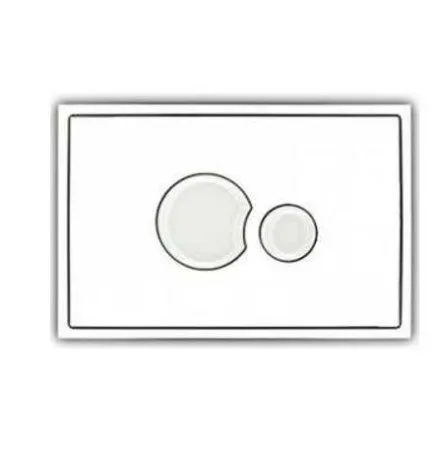 Кнопка смыва Sanit S720 16.720.С9.0000 белый/белый