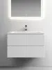 Тумба подвесная SANCOS Snob T 790х445х500, c двумя ящиками оснащенными доводчиками, Bianco, SNT80W