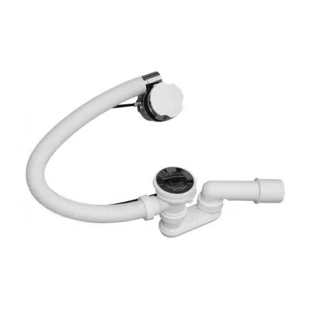 Сифон для ванны Ravak NP0001/1000 хром - купить в Москве по низкой цене в интернет-магазине с доставкой по всей России | HITsant Сифон для ванны Ravak NP0001/1000 хром