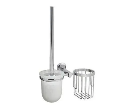 Ершик и держатель освежителя WasserKRAFT Oder K-3035 хром