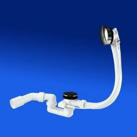 Слив-перелив для ванны Sanit 35.322.00..0000 хром - купить в Москве по низкой цене в интернет-магазине с доставкой по всей России | HITsant Слив-перелив для ванны Sanit 35.322.00..0000 хром