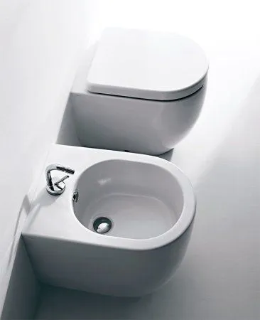 Чаша для приставного унитаза Kerasan Flo 311601 белый