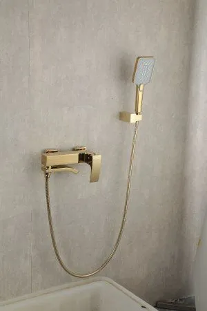 Смеситель для ванны Gappo G3207-3, однорычажный, золото