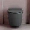 Унитаз подвесной Ceramica Nova Balearica CN6000MDH антрацит матовый темный