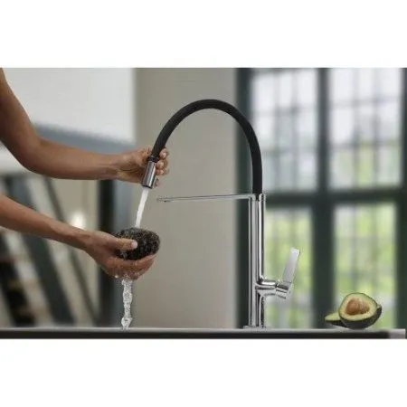 Смеситель Teka Formentera 62937020FN черный/хром