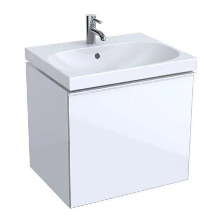 Раковина Geberit Acanto 500.620.01.2 60 белый - купить в Москве по низкой цене в интернет-магазине с доставкой по всей России | HITsant Раковина Geberit Acanto 500.620.01.2 60 белый