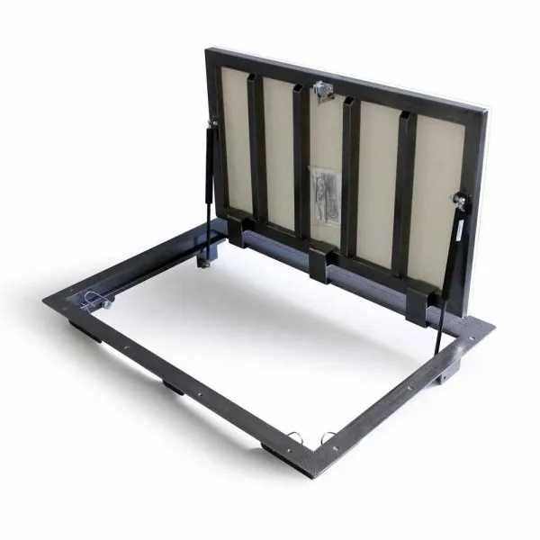 Напольный люк на амортизаторах Практика Портал 90-60