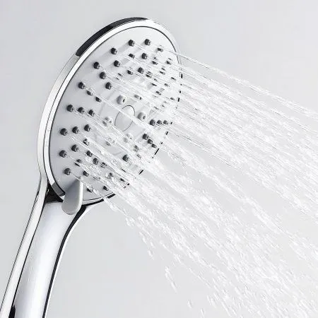Душевая лейка WasserKRAFT A002 3-функциональная, хром