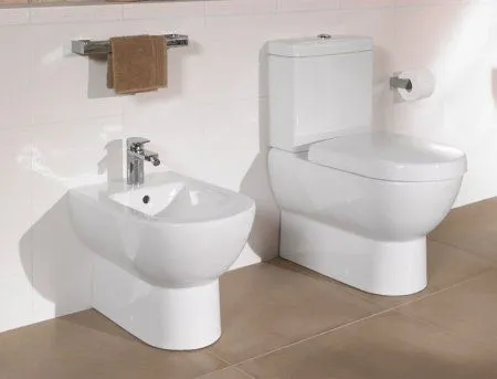 Унитаз-компакт Villeroy & Boch Subway 661010R1 альпийский белый CeramicPlus