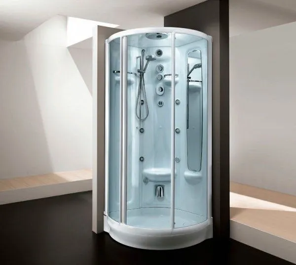 Душевая кабина Teuco L05JS2-С 90х90 см, с гидромассажем и турецкой баней