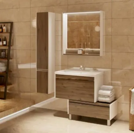 Тумба Aquaton Капри 1A231003KPDB0 60 таксония темная