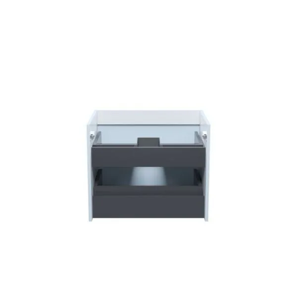 Тумба подвесная, 60 см, голубой, Edifice, IDDIS, EDI60B0i95  подходит умыв. 0106000i28