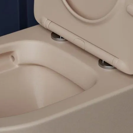 Унитаз подвесной Ceramica Nova Balearica CN6000MC капучино матовый