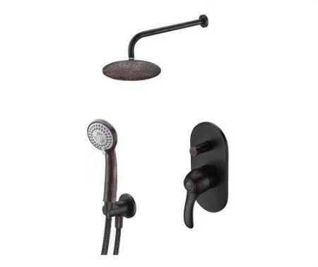 Встраиваемая душевая система WasserKRAFT A16315 темная бронза