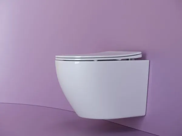 Унитаз подвесной Ceramica Nova Uno CN11001 микролифт, белый - купить в Москве по низкой цене в интернет-магазине с доставкой по всей России | HITsant Унитаз подвесной Ceramica Nova Uno CN11001 микролифт, белый