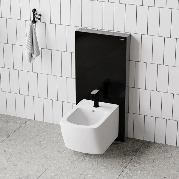 Пристенный модуль системы инсталляции для биде WasserKRAFT Naab 86BDT.050.BL