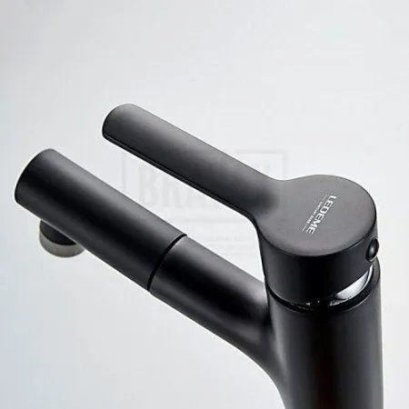 Смеситель Ledeme L1055B-25 черный