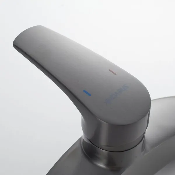 Смеситель для душевой кабины Shevanik S5ZL01YC6TIY, Оружейная сталь