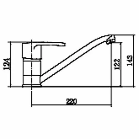 Смеситель для кухни FASHUN (A4265)