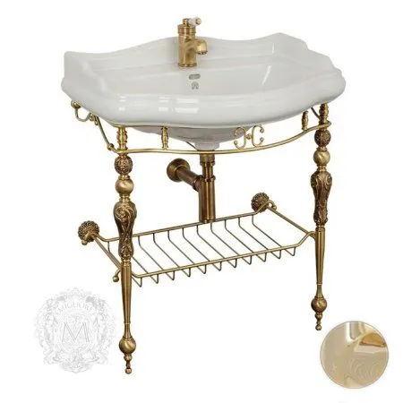 Консоль напольная Migliore Bella ML.BLL-24.273.DO для раковины 73 см, с решеткой