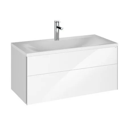 Тумба с раковиной Keuco Royal Reflex.2 39604210100 100 белый
