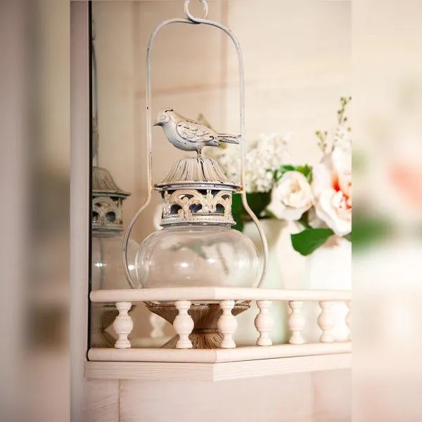 Зеркало Бриклаер КАНТРИ 45 см, бежевый дуб прованс