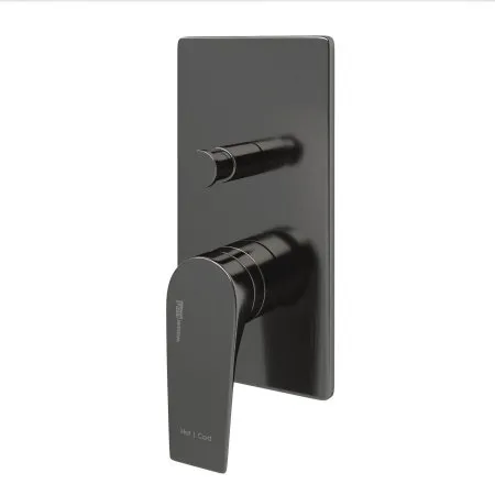 Смеситель для ванны и душа WasserKRAFT Wiese 8400 8461 оружейная сталь