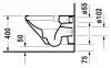 Унитаз подвесной Duravit DuraStyle 2538090000