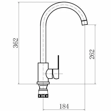 Смеситель для кухни FASHUN (A54001-13)